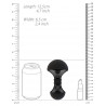 VIVE Stimulateur de clitoris Enoki Vive 12.5cm Noir